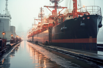 oil tanker ship, transports of the world