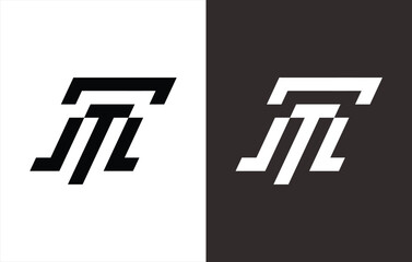 the logo monogram forms the letters 