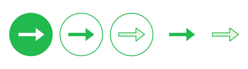 Arrow icon set. Arrow symbol. Arrow sign for your web design.