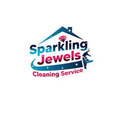 Home Cleaning Service logo vector