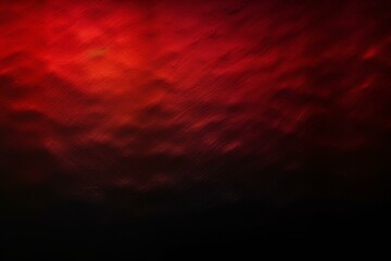 Red gradient on black background. Gradient texture. Generative AI