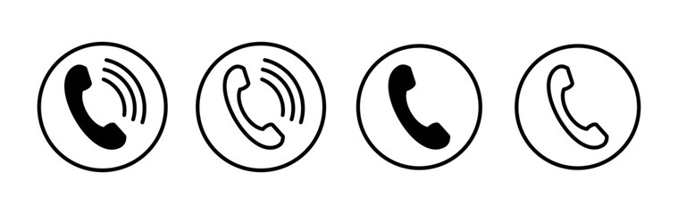 Call icon vector. phone icon vector