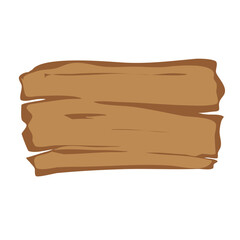 wooden signboard blank