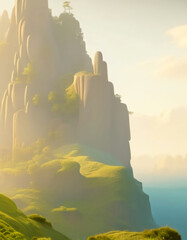 old city landscape fantasy 