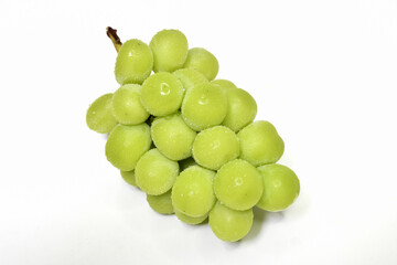 白背景のシャインマスカット
