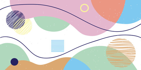 Liquid color background design. Liquid gradient composition. Creative illustration for poster, web, landing, page, cover, advertisement, greeting, card, promotion. Vector illustration © Riana