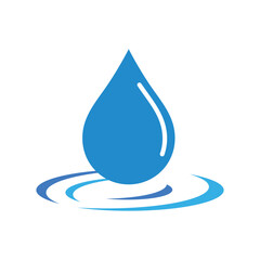 Water drop Logo Template vector