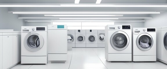 washing machine in the machine