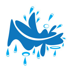 Water drop Logo Template vector