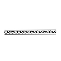Tribal ornament border
