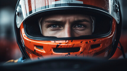 On the Brink: Formula 1 Ace Ready to Conquer the Track, generative ai