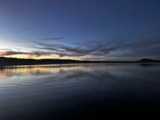 Lake and SunSet