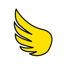 Yellow wings logo