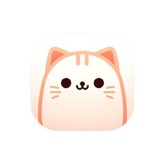 cute cat icon generative ai