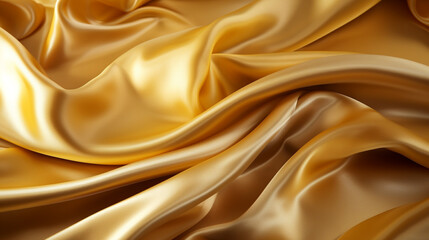 Fototapeta premium golden satin background HD 8K wallpaper Stock Photographic Image