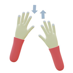 Shuffle Fingers Gesture