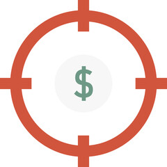 Money target icon