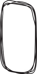 rectangle text box border doodle