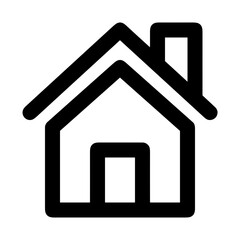 Home homepage icon symbol vector image. Illustration of the house real estate graphic property design image