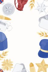 Bakery Sweet Food Frame Background