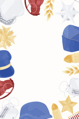 Bakery Sweet Food Frame Background