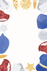 Bakery Sweet Food Frame Background