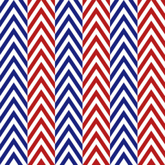 4th of July herringbone pattern. Herringbone vector pattern. Seamless geometric pattern for clothing, wrapping paper, backdrop, background, gift card.