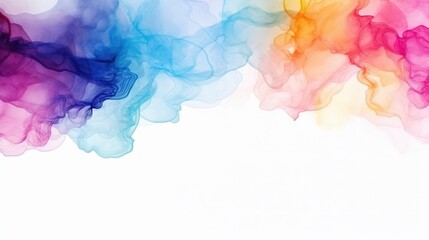 Colorful Watercolor abstract background. AI generated image
