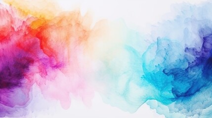 Colorful Watercolor abstract background. AI generated image