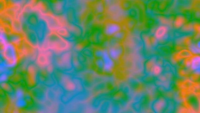 Psychedelic aura abstract background loop.