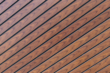 wall brown wood panel close-up