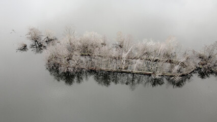 Ols ship on the river