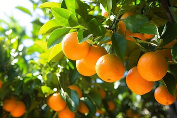Orange Fruit on Tree.