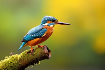 kingfisher on the branch