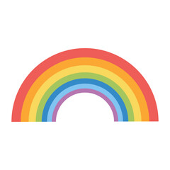 vector rainbow illustration