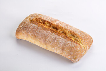 Italian ciabatta bread fresh and crust