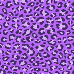 purple animal print.  leopard spots seamless pattern. animal pattern. good for fabric, wallpaper, sport wear, clothing, fur, coat, textile, background.