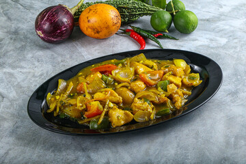 Asian cuisine - Ginger Garlic Chicken