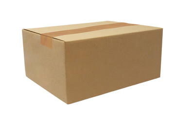 Cardboard box - obrazy, fototapety, plakaty