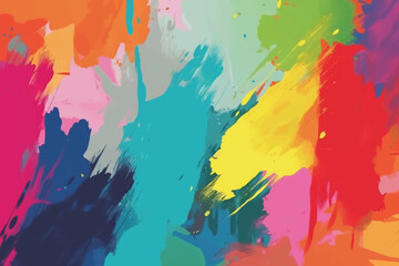 Soft color paint brush stroke texture background