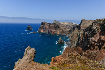 Fototapeta na wymiar Point of Saint Lawrence - Madeira, Portugal