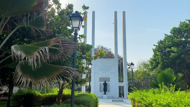 MicrostockThe French War Memorial, Puducherry, is a monument for those soldiers who lost their lives in the First World War.