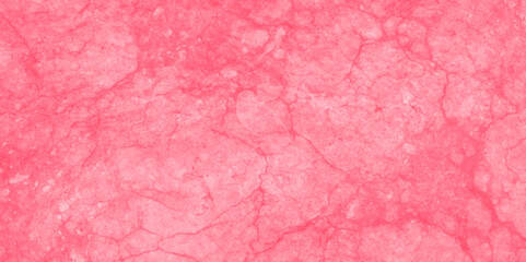 Obraz premium Beautiful abstract color white and pink marble on white mosaic decoration background. Loft style Grunge cracked red or pink color concrete wall textured wallpaper.
