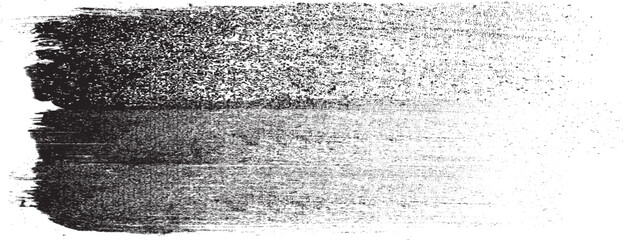 Obraz premium Grunge spray paint brush . Vector brush stroke . Distressed banner . Black isolated paintbrush collection . Modern Textured brush . Dry paint stroke in Black 