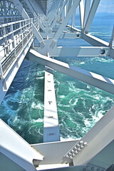 大鳴門橋　徳島　兵庫　渦の道　大橋　海