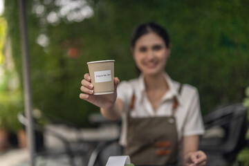 Cafe owner fosters circular economy with recycled materials, optimization, CO2 reduction, solar roof