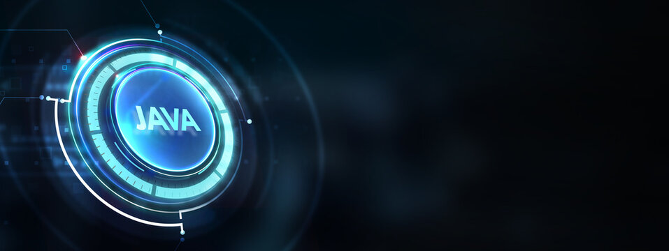 Software, web development, programming concept. Programming languages java and program. Software development. 3d illustration