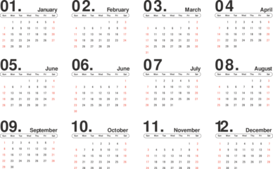 calendar for 2024 png
