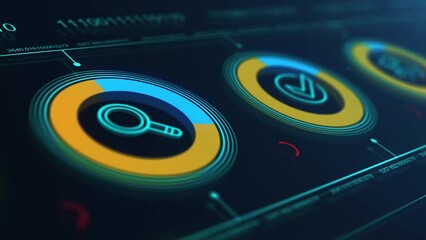 KPI Key Performance Indicator for Business Concept. Business, Technology, Internet and network concept.