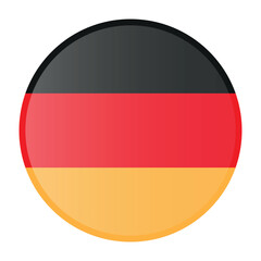 Obraz premium Germany Flag Icon